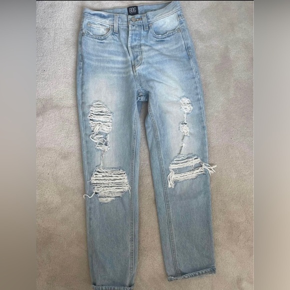 Urban Outfitters Denim - BDG urban outfitters ripped jeans light wash